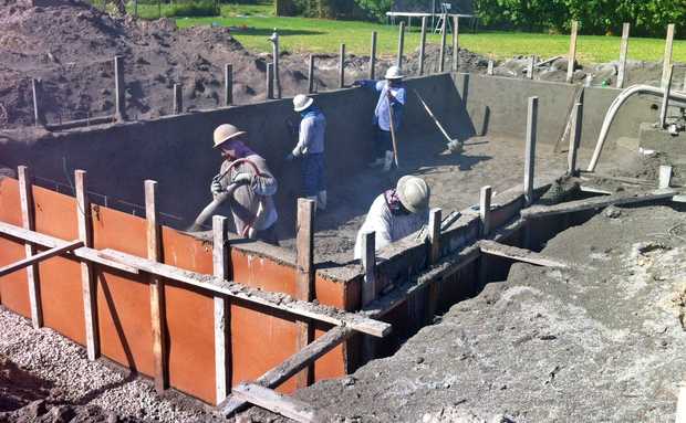 Pool Construction Process