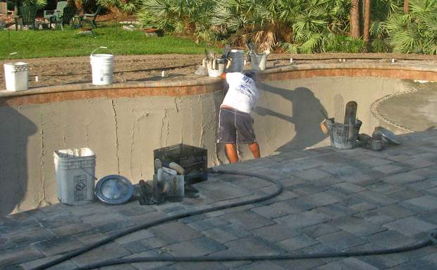 Pool Construction Process
